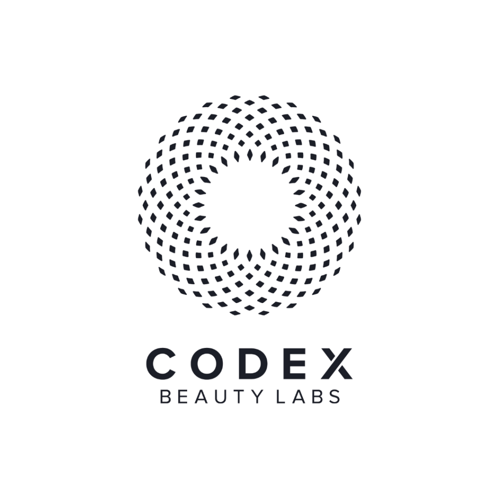 Codex Beauty Lab's logo. A client of Vliv Communications. Portfolio