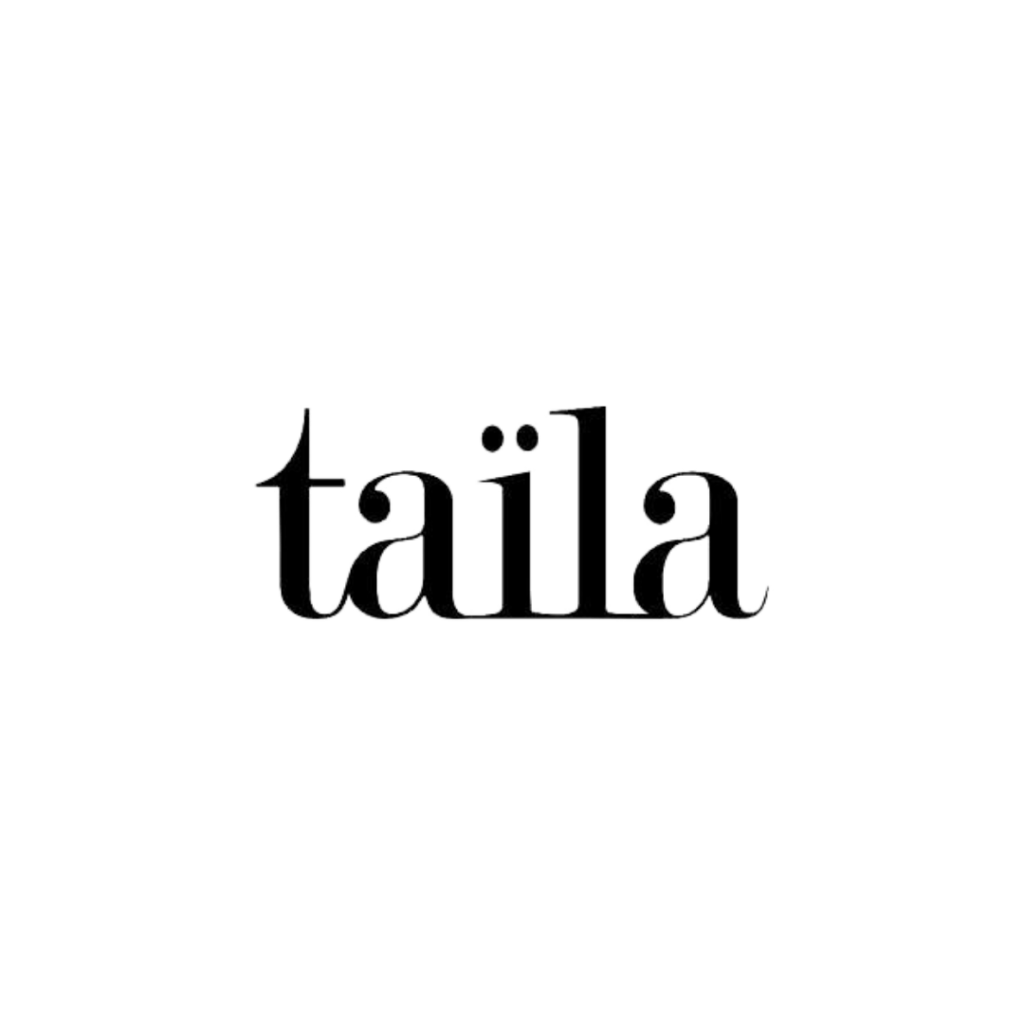 Taila's logo. A client of Vliv Communications